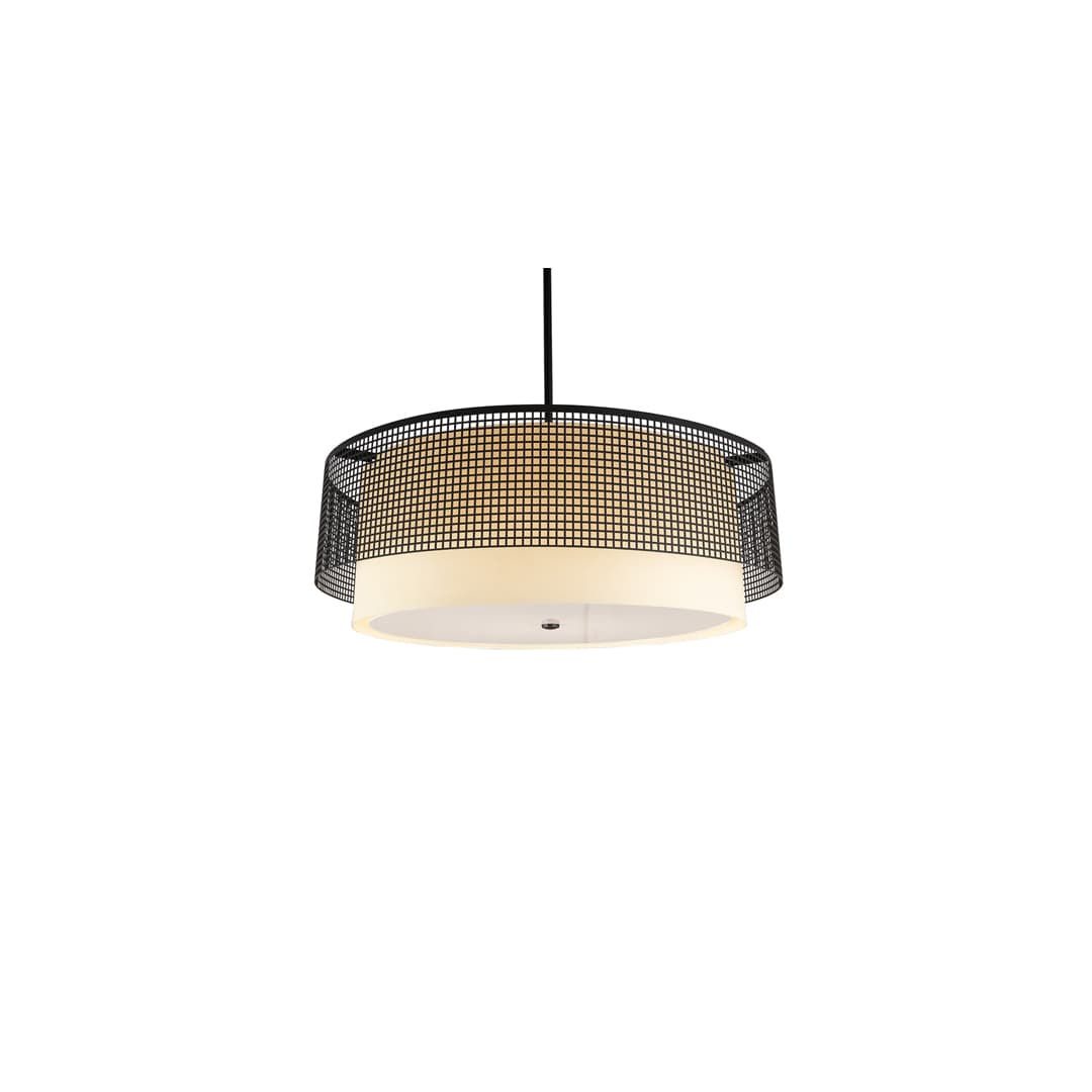 6 Light 36" Wide Pendant