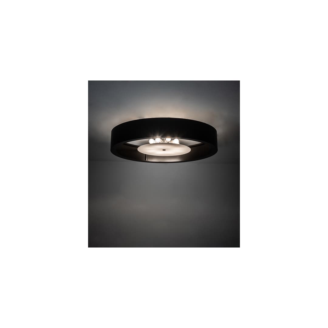 Cilindro Chic 8 Light 60" Wide Flush Mount Drum Ceiling Fixture