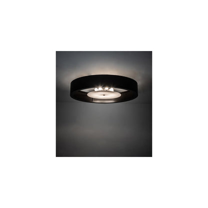 Cilindro Chic 8 Light 60" Wide Flush Mount Drum Ceiling Fixture