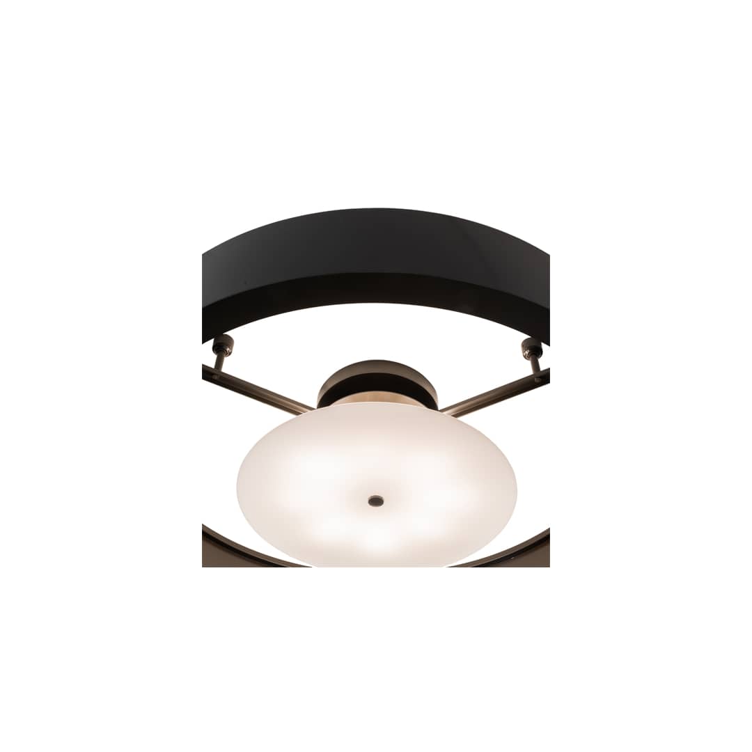 Cilindro Chic 8 Light 60" Wide Flush Mount Drum Ceiling Fixture