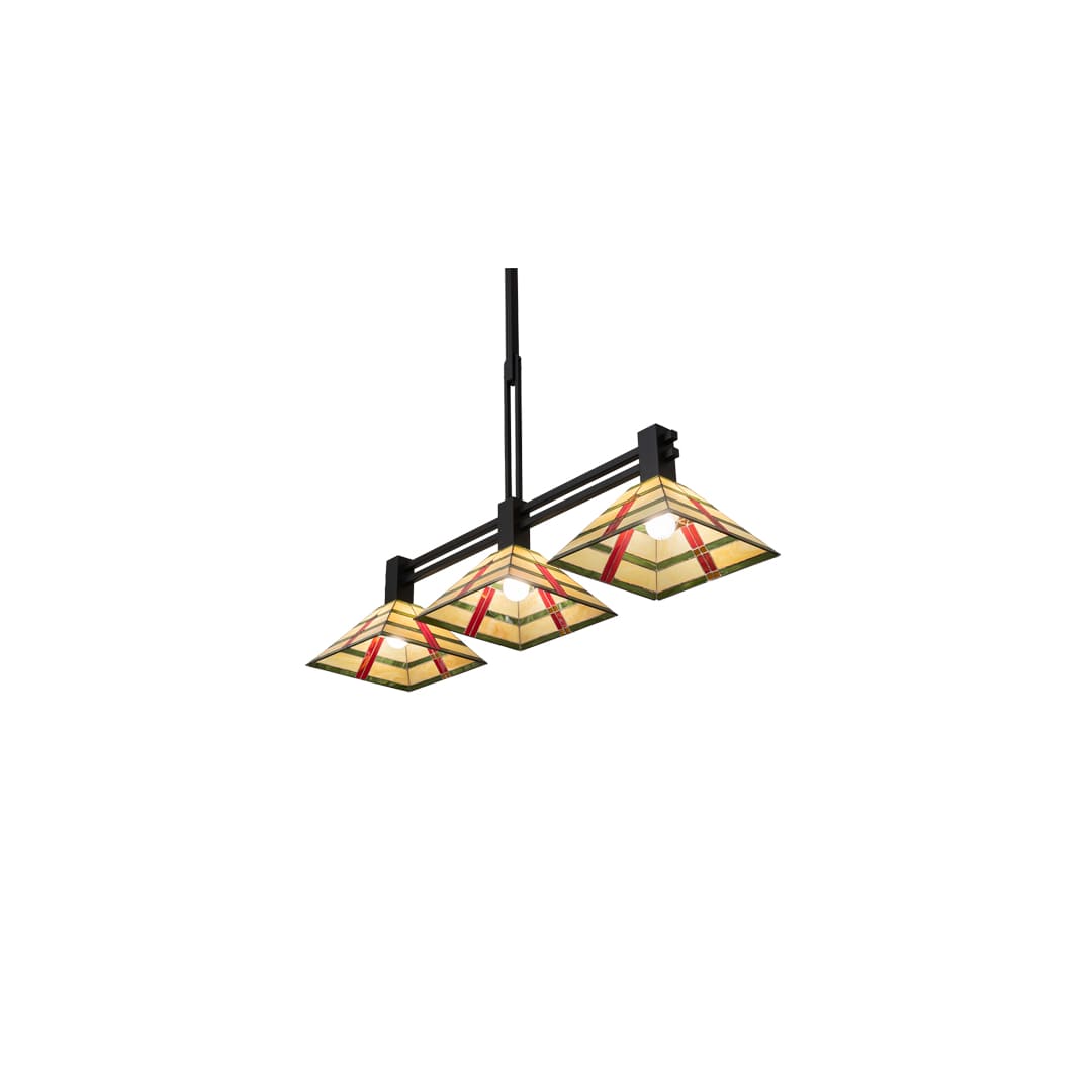 3 Light 48" Wide Linear Pendant