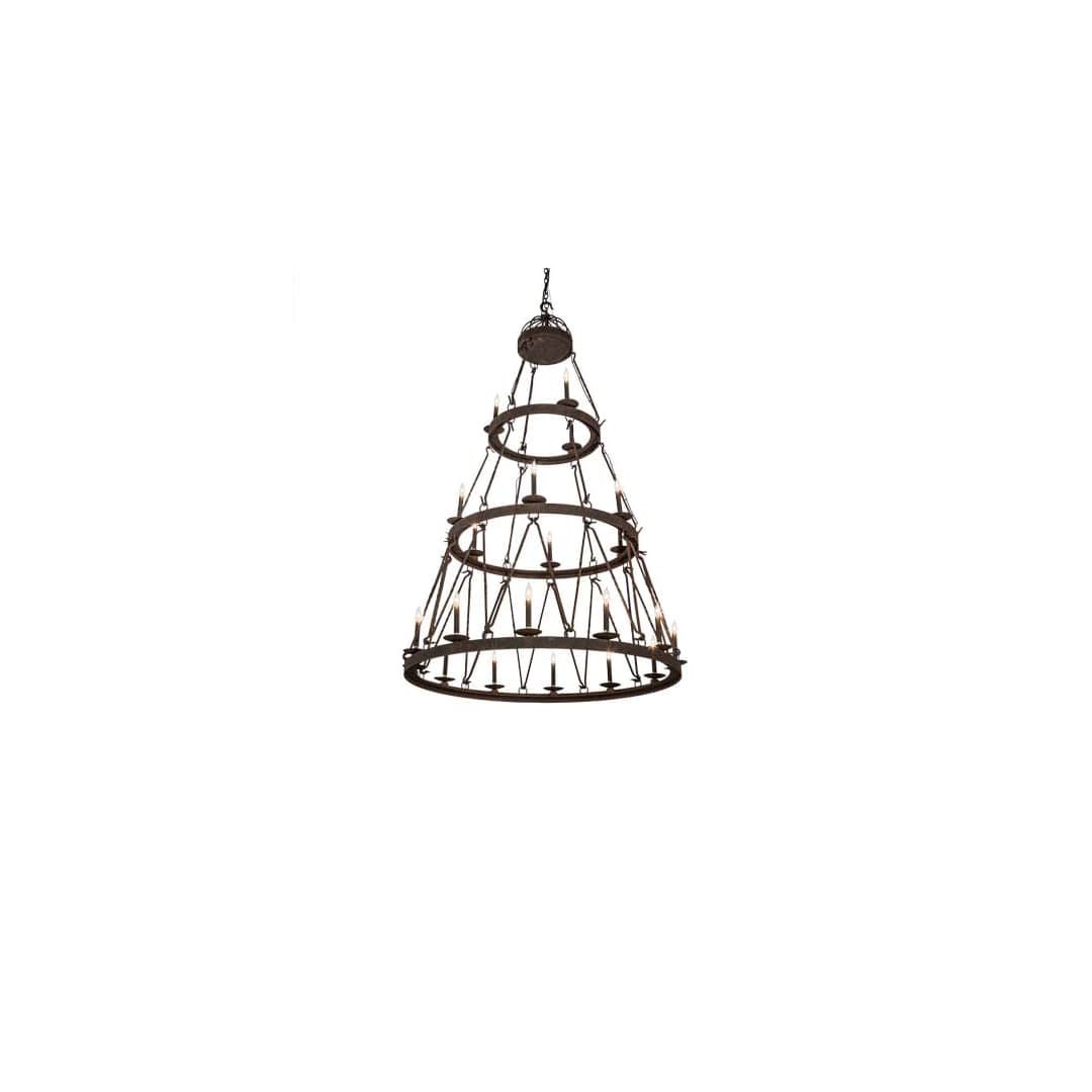 Lakeshore 21 Light 54" Wide Taper Candle Style Chandelier