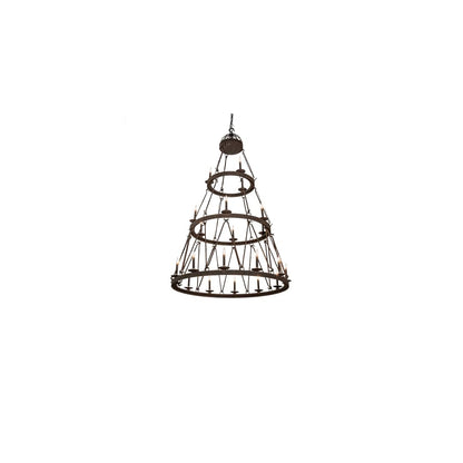 Lakeshore 21 Light 54" Wide Taper Candle Style Chandelier