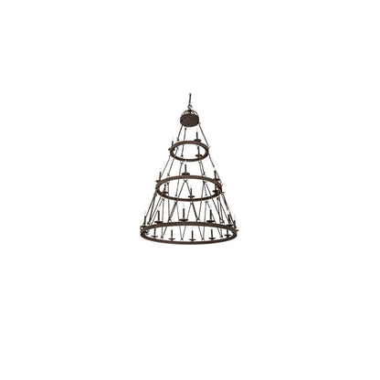 Lakeshore 21 Light 54" Wide Taper Candle Style Chandelier
