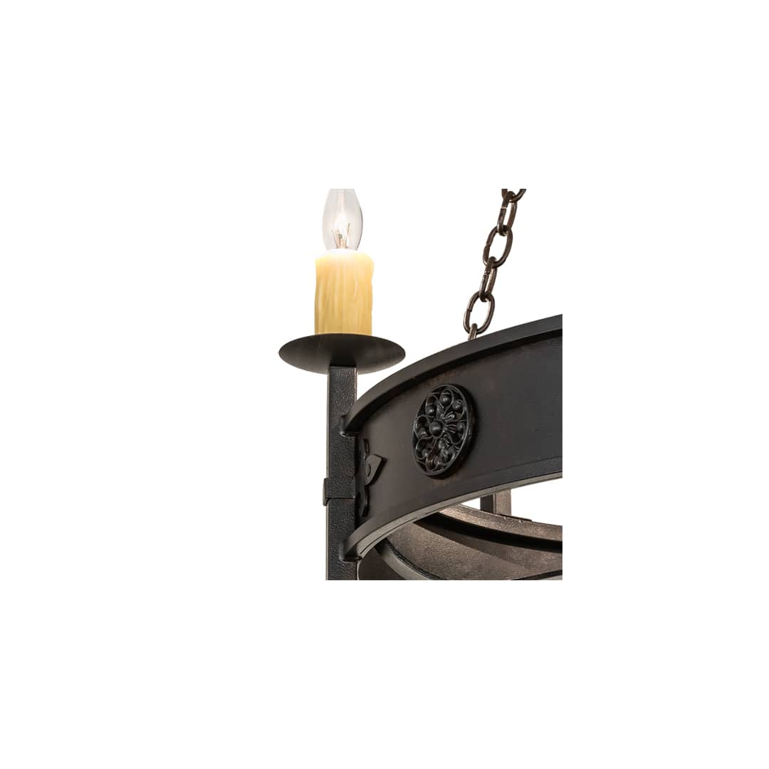 Calandra 6 Light 36" Wide Taper Candle Style Chandelier