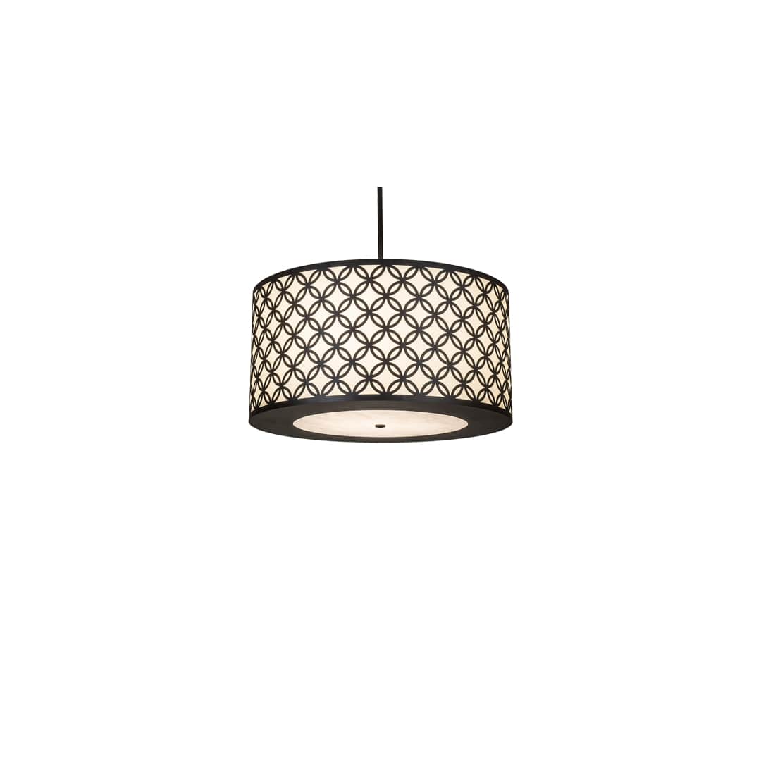 3 Light 36" Wide Pendant