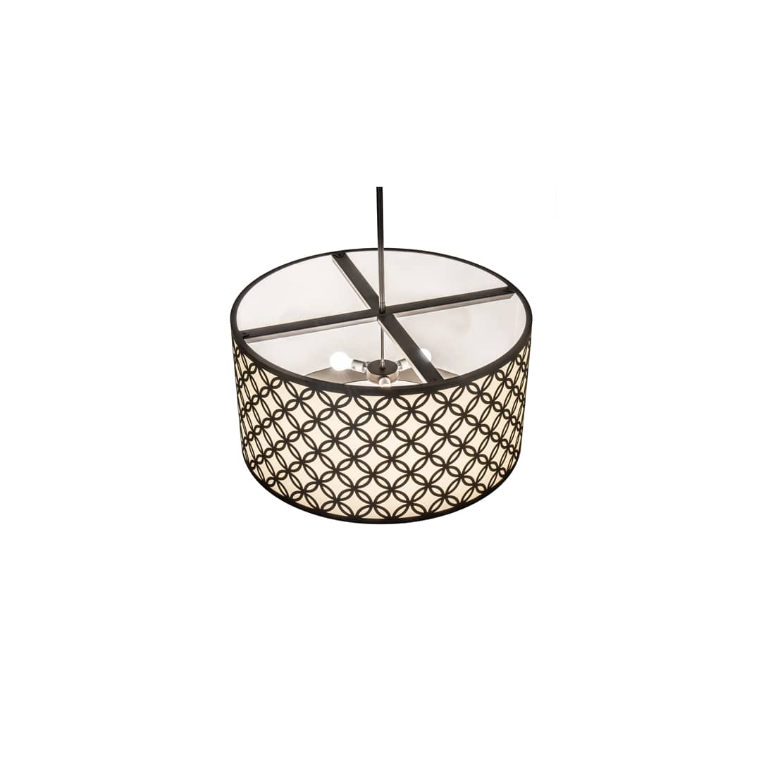 3 Light 36" Wide Pendant