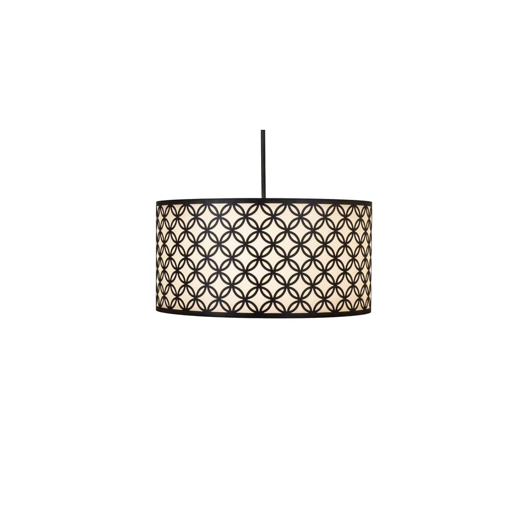 3 Light 36" Wide Pendant