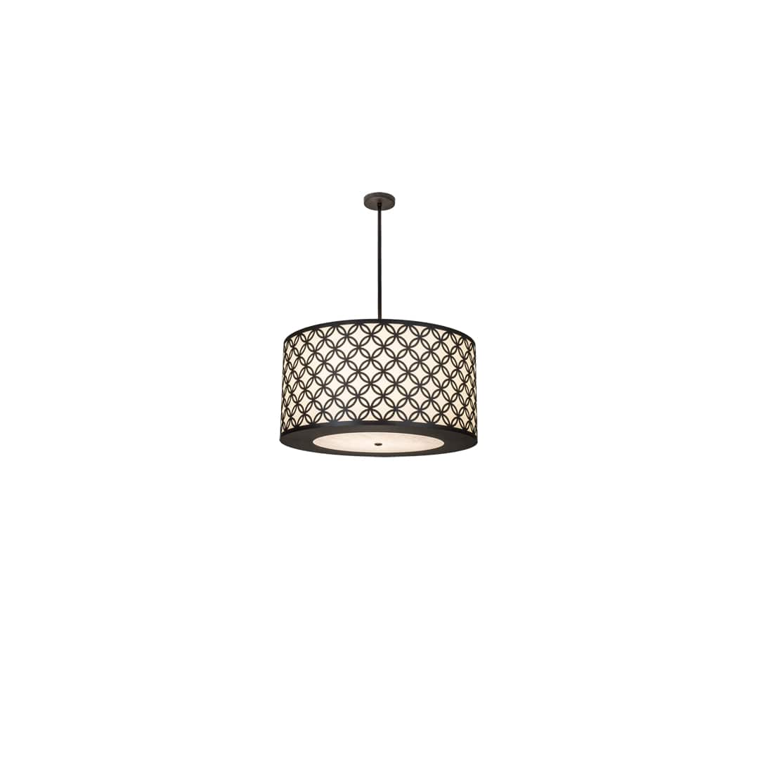 3 Light 36" Wide Pendant