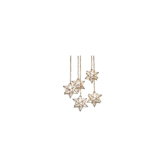 5 Light 45" Wide Multi Light Pendant