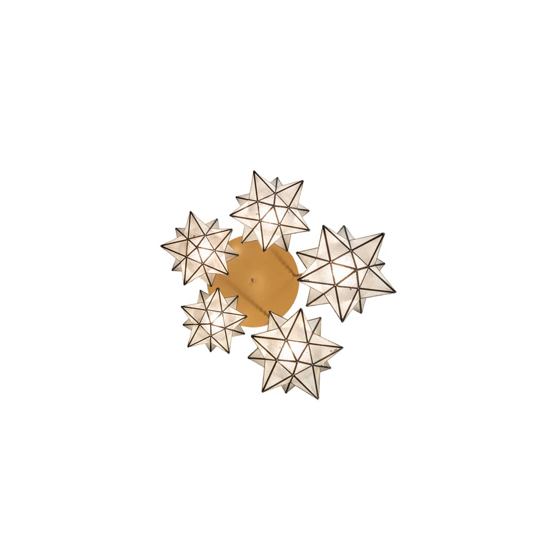 5 Light 45" Wide Multi Light Pendant