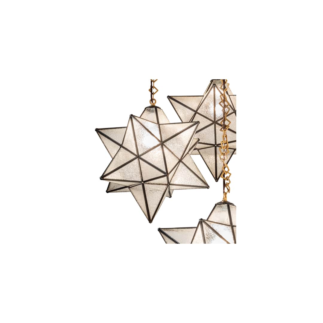 5 Light 45" Wide Multi Light Pendant