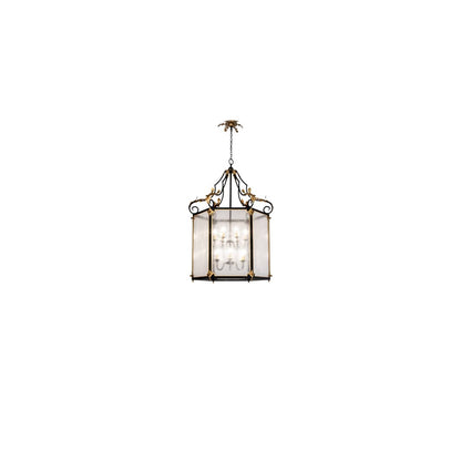 12 Light 48" Wide Taper Candle Pendant