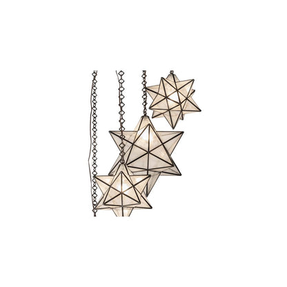 5 Light 36" Wide Multi Light Pendant