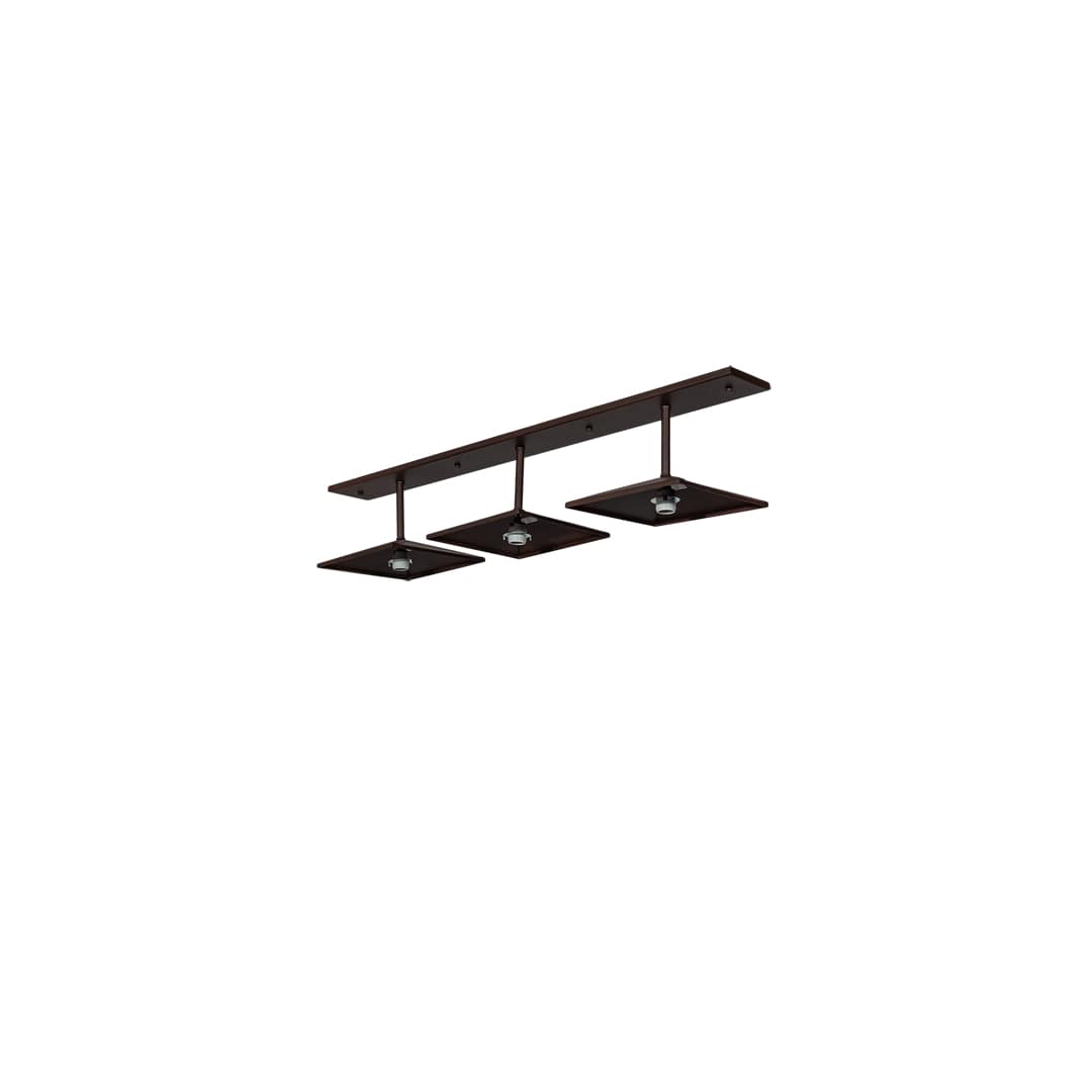 3 Light 48" Wide Linear Pendant