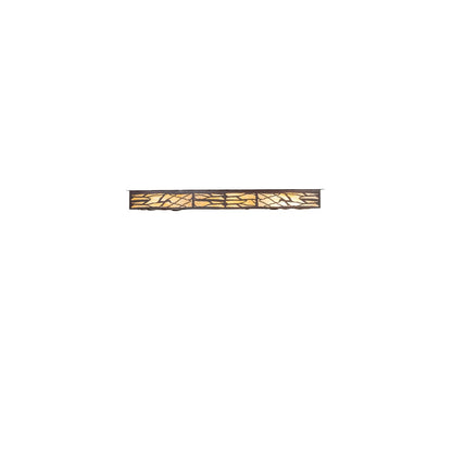Whispering Pines 6 Light 63" Wide Flush Mount Ceiling Fixture