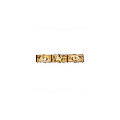 Whispering Pines 6 Light 63" Wide Flush Mount Ceiling Fixture