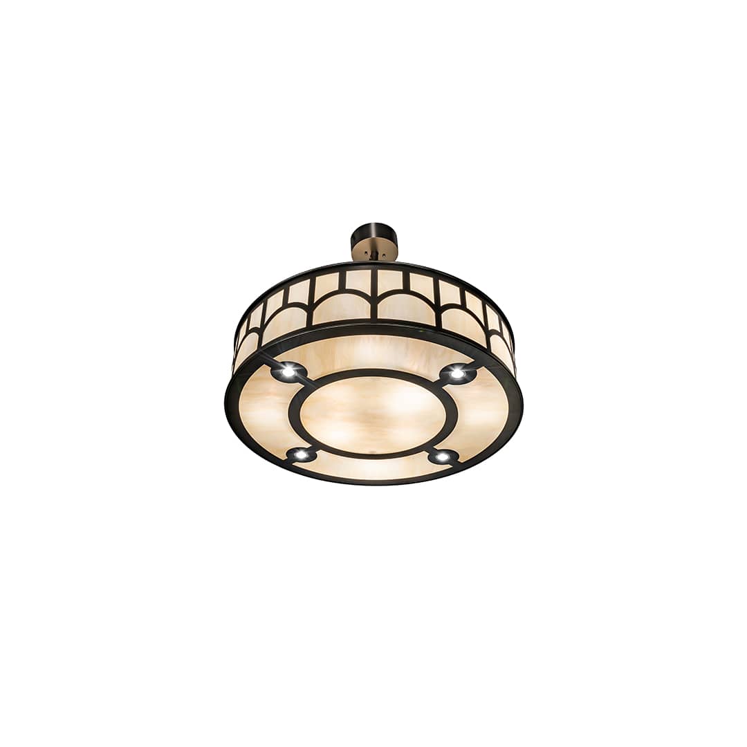 8 Light 37" Wide Pendant