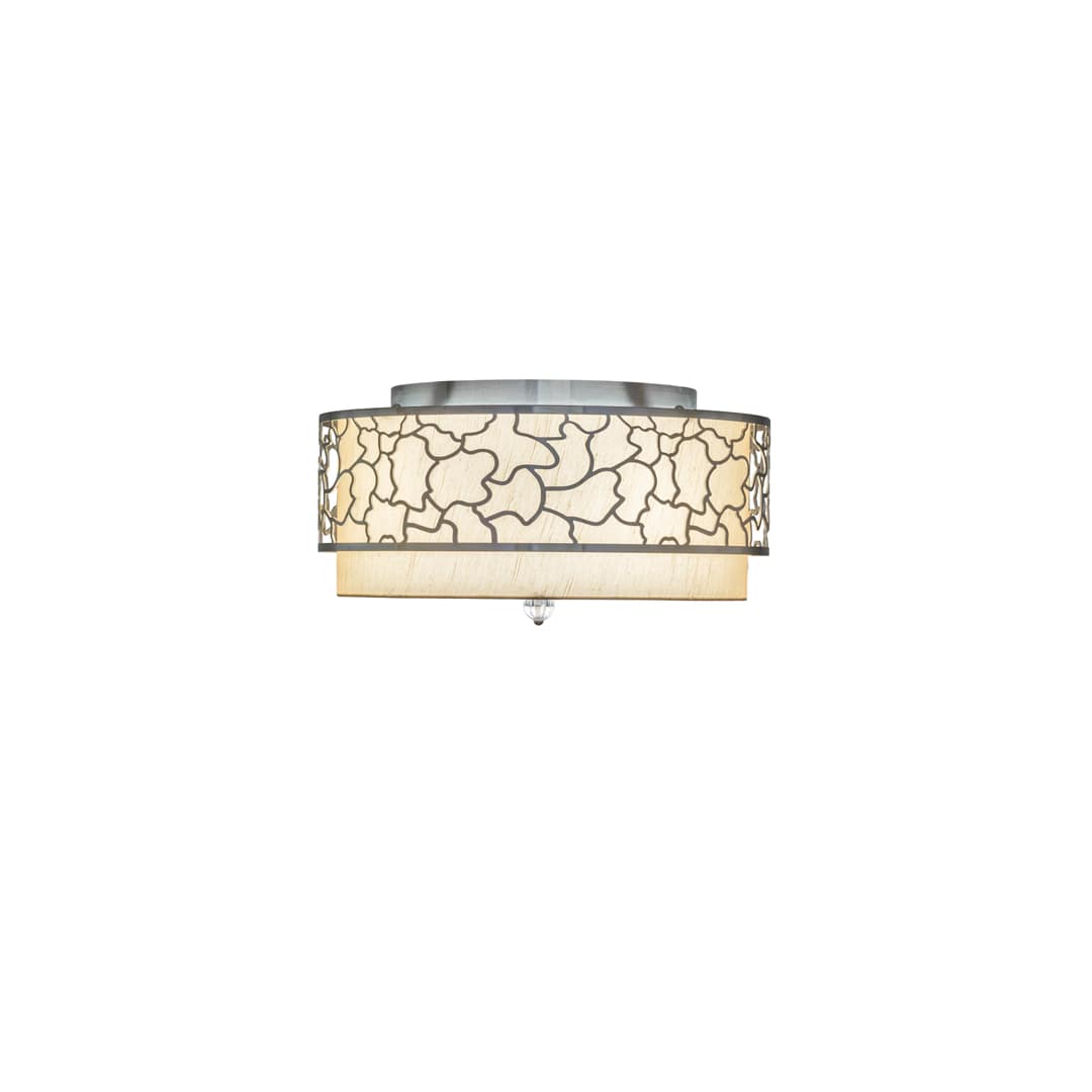 Deserto Seco 12 Light 27" Wide Semi-Flush Drum Ceiling Fixture