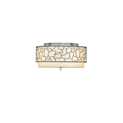 Deserto Seco 12 Light 27" Wide Semi-Flush Drum Ceiling Fixture