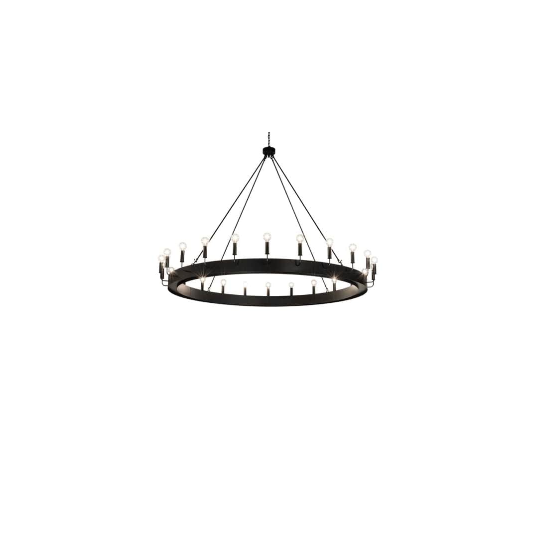 Tulin 24 Light 96" Wide Ring Chandelier