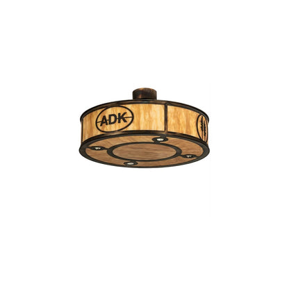 8 Light 37" Wide Pendant