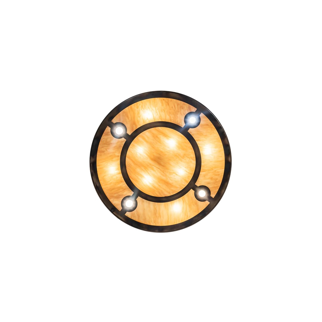 8 Light 37" Wide Pendant