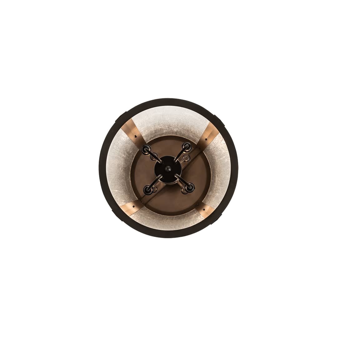 8 Light 25" Wide Taper Candle Pendant