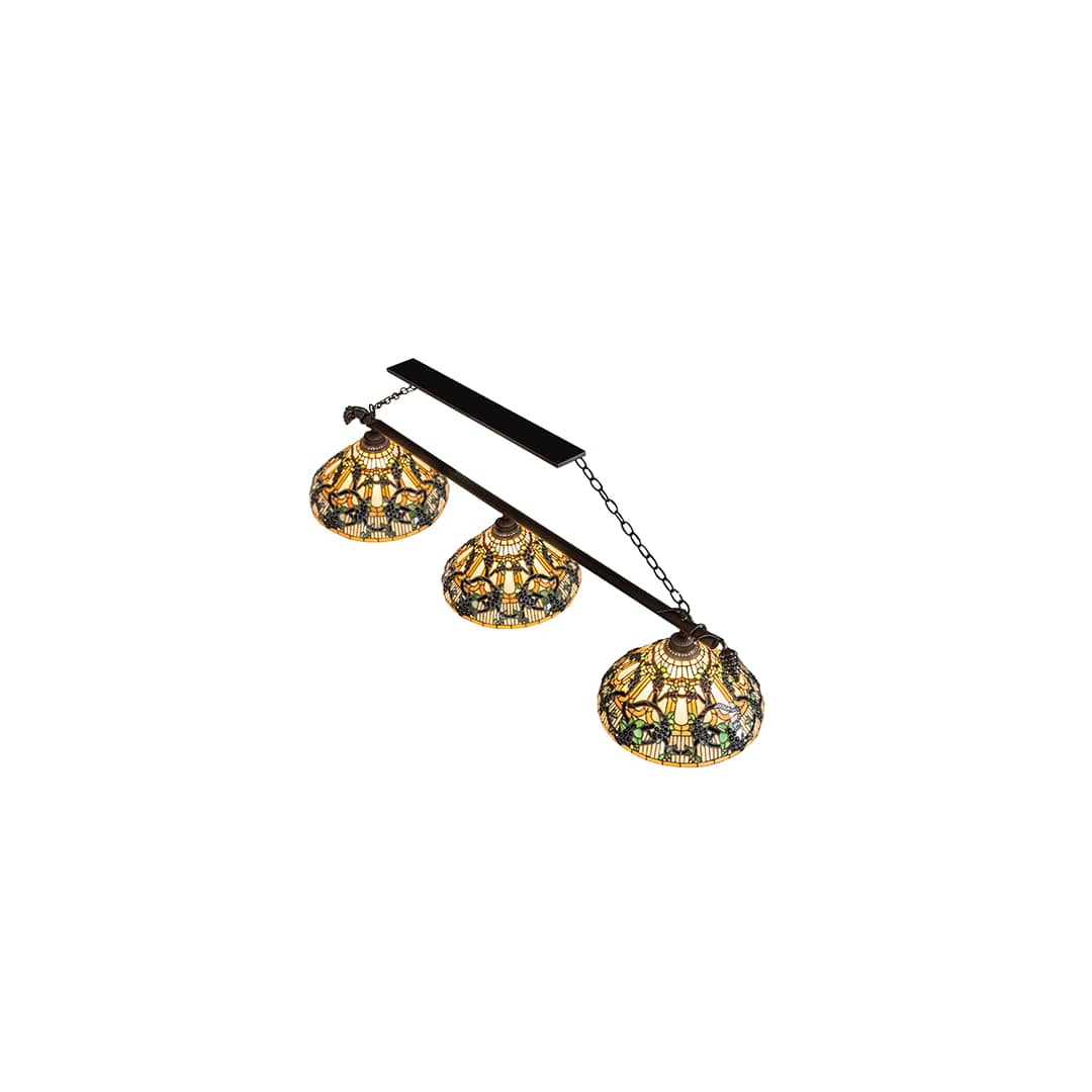 3 Light 69" Wide Linear Pendant