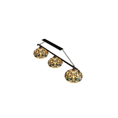 3 Light 69" Wide Linear Pendant