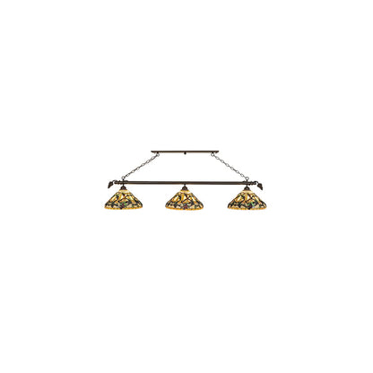 3 Light 69" Wide Linear Pendant