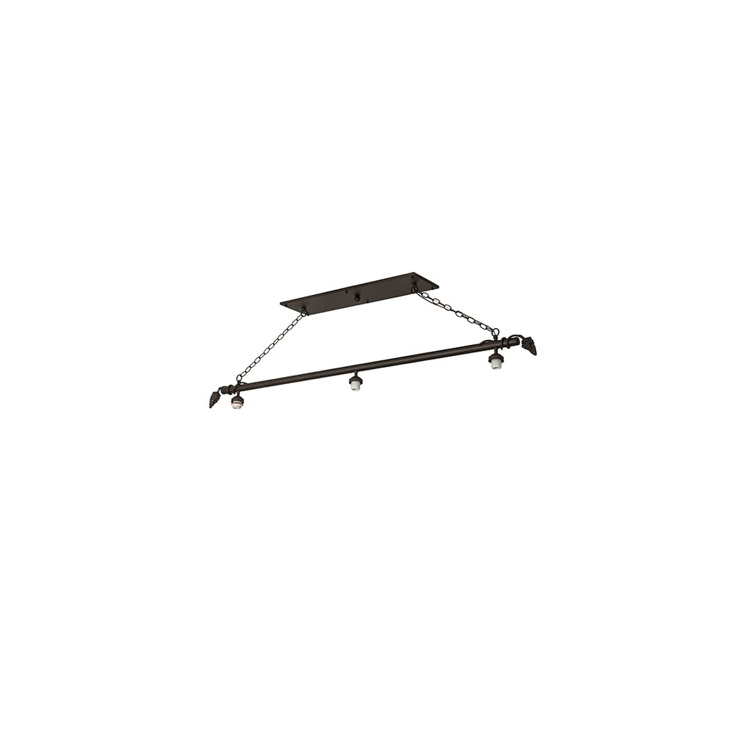 3 Light 69" Wide Linear Pendant
