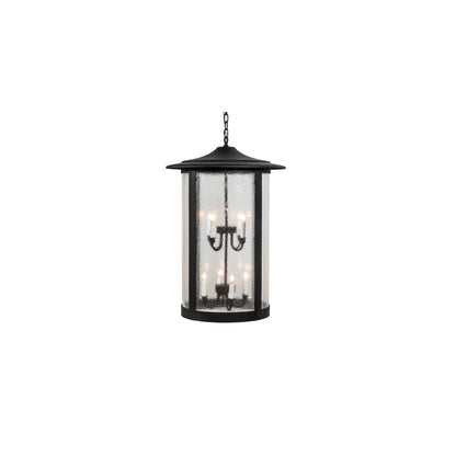8 Light 24" Wide Taper Candle Pendant