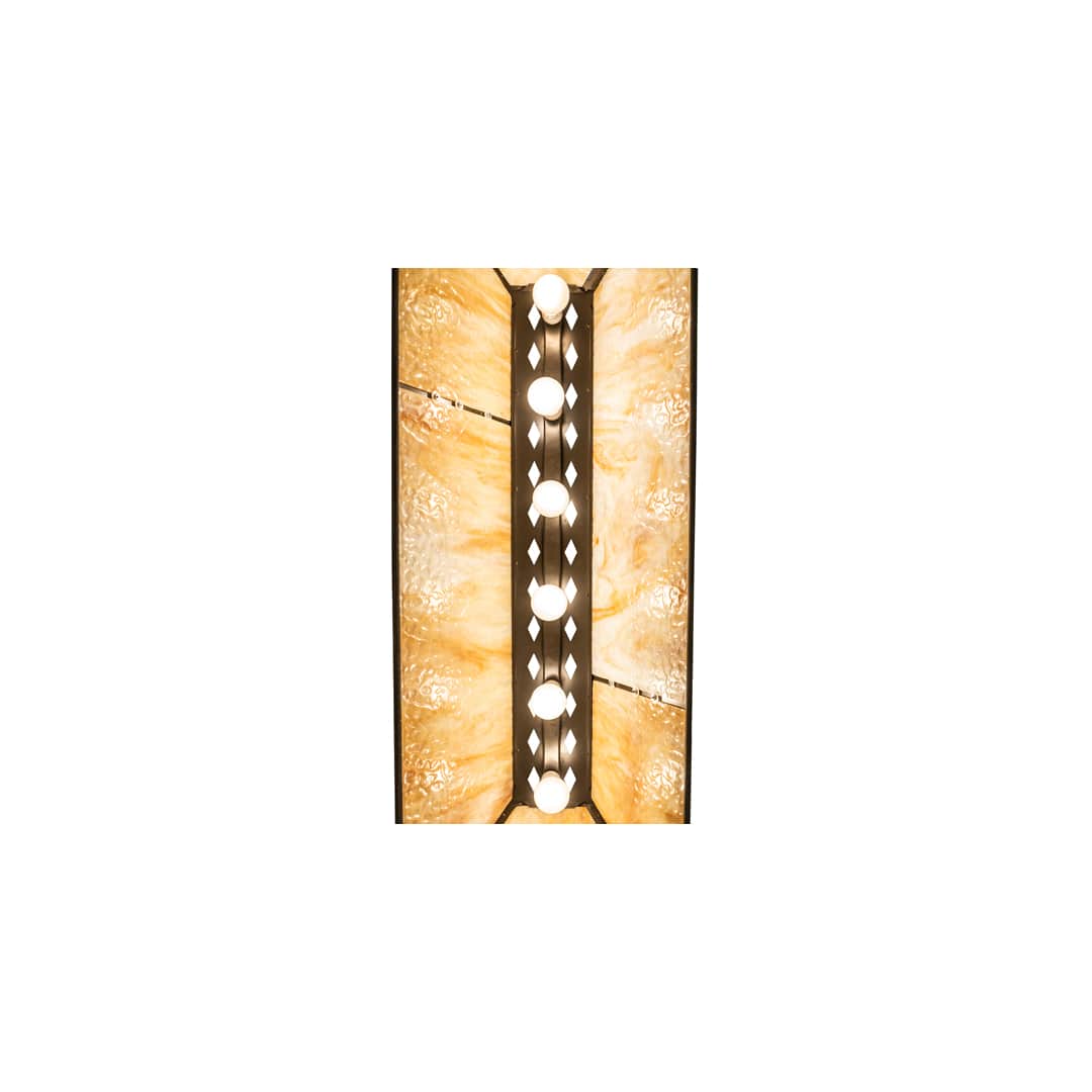 6 Light 48" Wide Billiard Linear Pendant