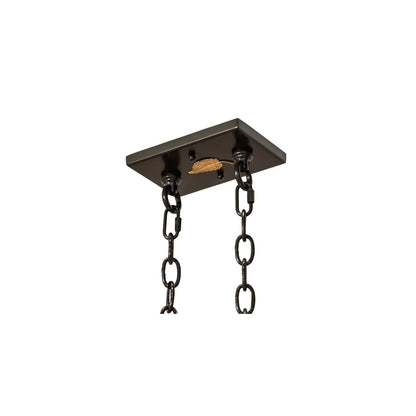 6 Light 48" Wide Billiard Linear Pendant
