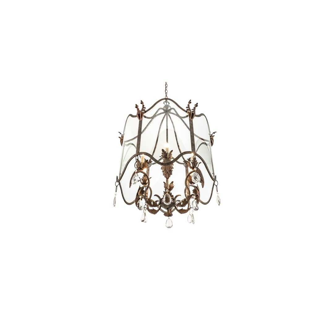 6 Light 27" Wide Pendant