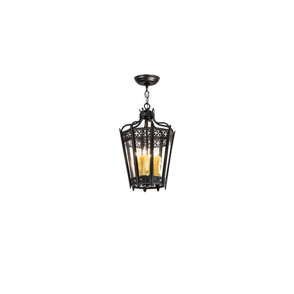 3 Light 11" Wide Taper Candle Pendant