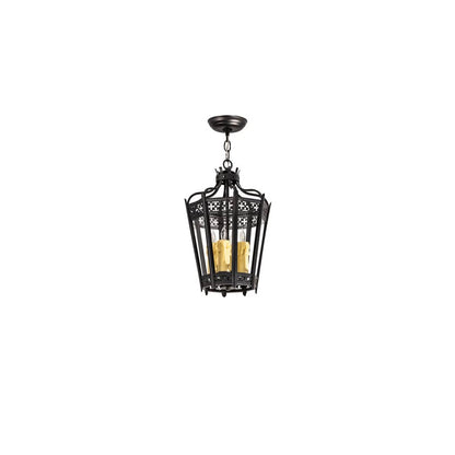 3 Light 11" Wide Taper Candle Pendant