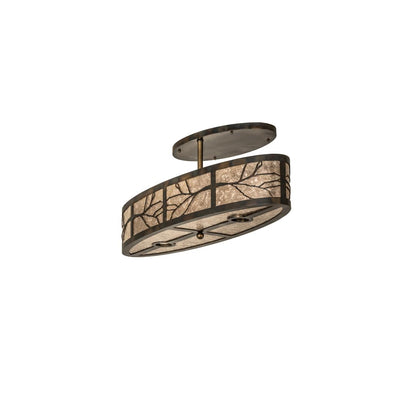 4 Light 36" Wide Linear Pendant