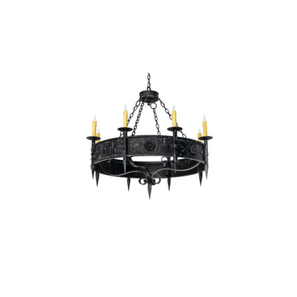 Calandra 8 Light 42" Wide Taper Candle Style Chandelier