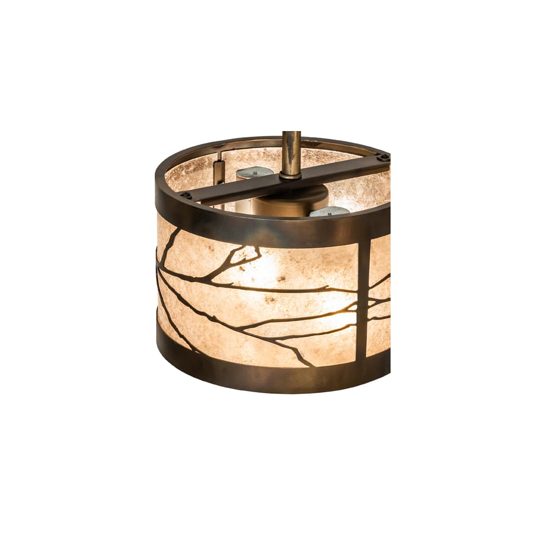 6 Light 50" Wide Linear Pendant