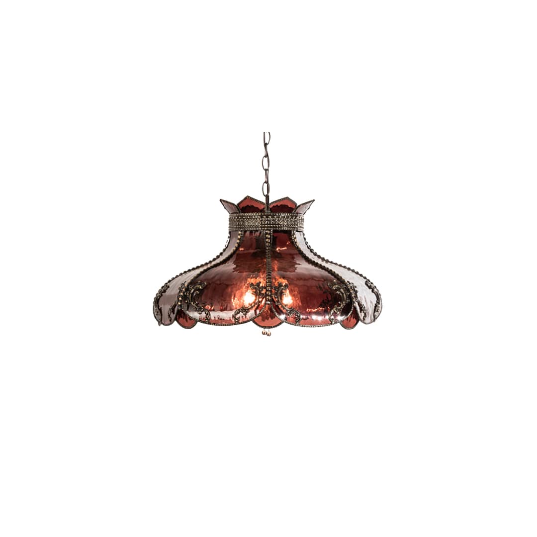 2 Light 22" Wide Pendant
