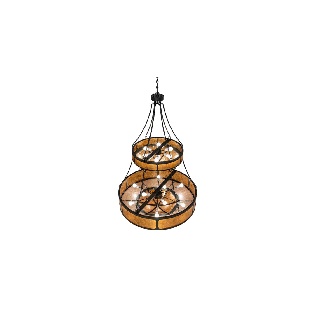 15 Light 46" Wide Pendant
