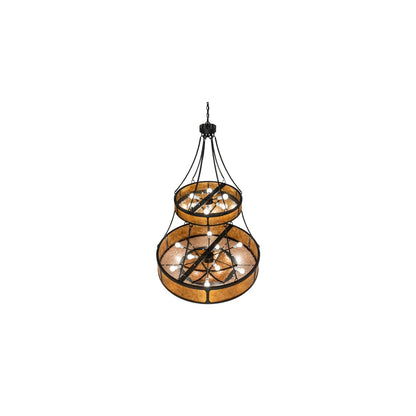 15 Light 46" Wide Pendant
