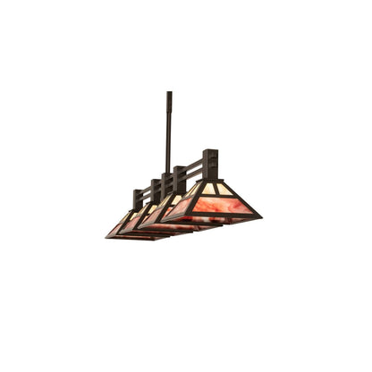 4 Light 64" Wide Linear Pendant