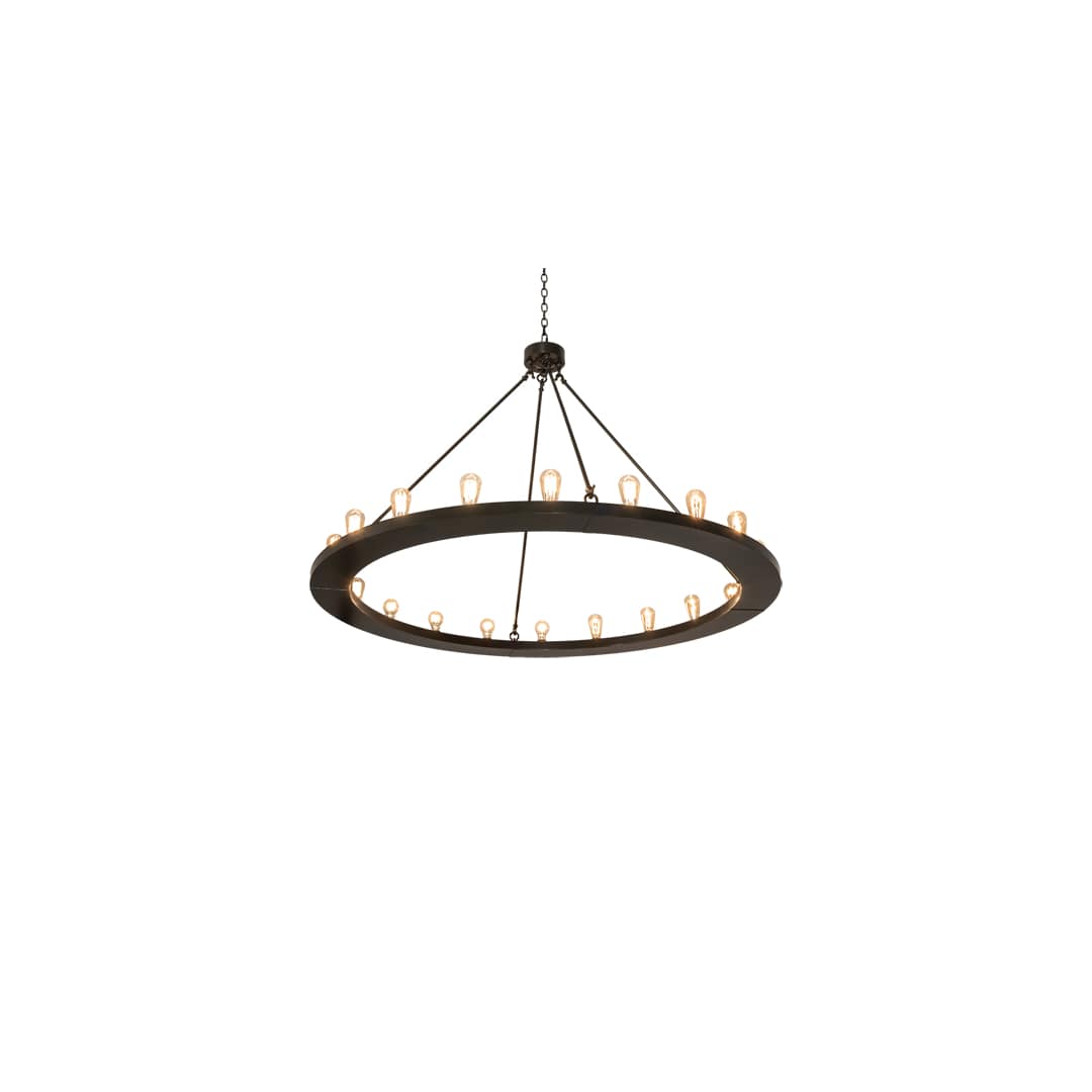 Loxley 20 Light 60" Wide Ring Chandelier