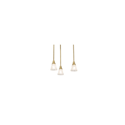 3 Light 19" Wide Multi Light Pendant