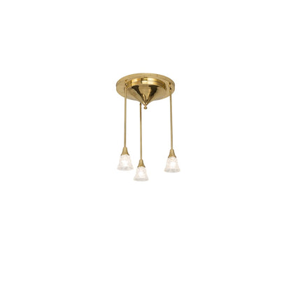 3 Light 19" Wide Multi Light Pendant