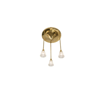 3 Light 19" Wide Multi Light Pendant