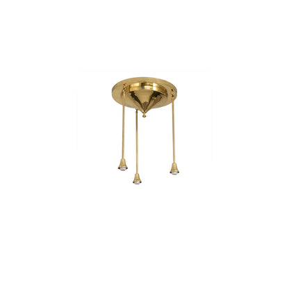3 Light 19" Wide Multi Light Pendant